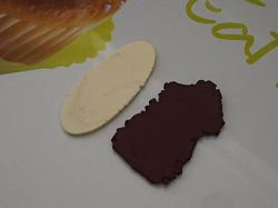 Les 2 boules de pâte étalées