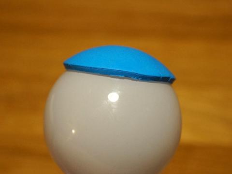 Utiliser une ampoule pour obtenir une jolie forme en arrondi