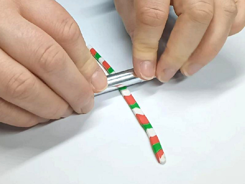 Préparation de l'écharpe