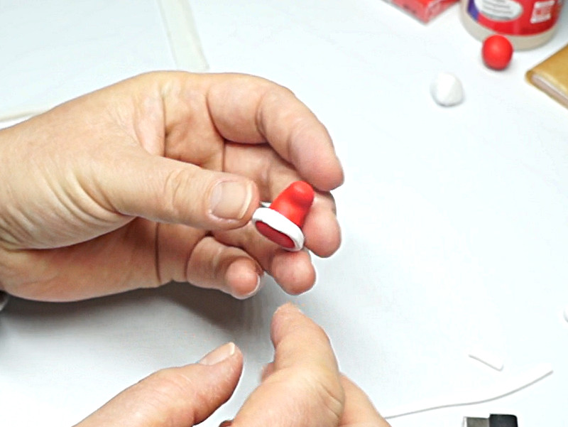 Ruban enroulé autour du cône