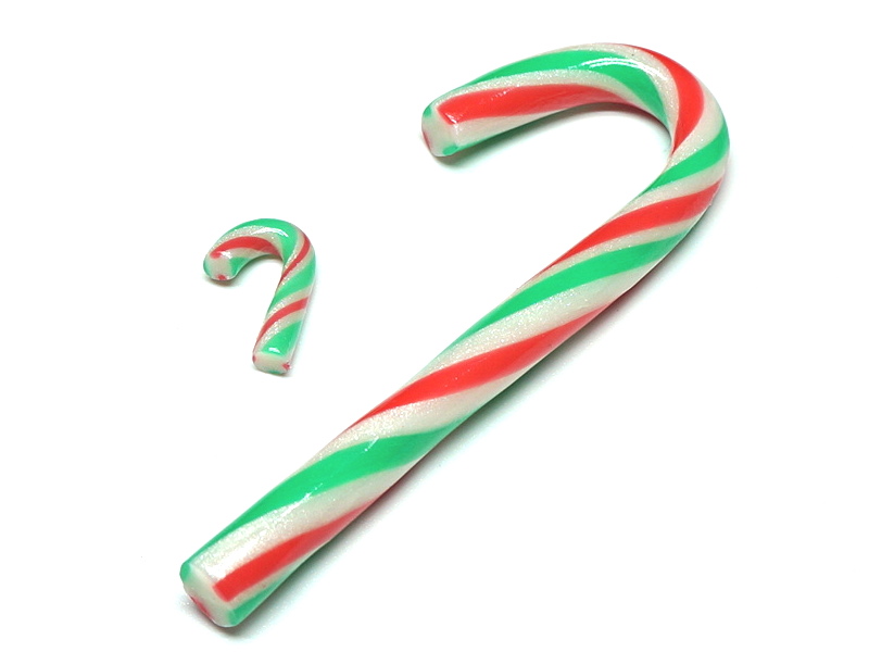 Bonbon canne sucre et son petit