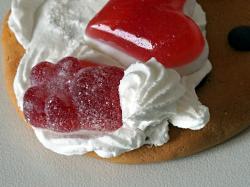 Création avec fausse chantilly WePAM blanche