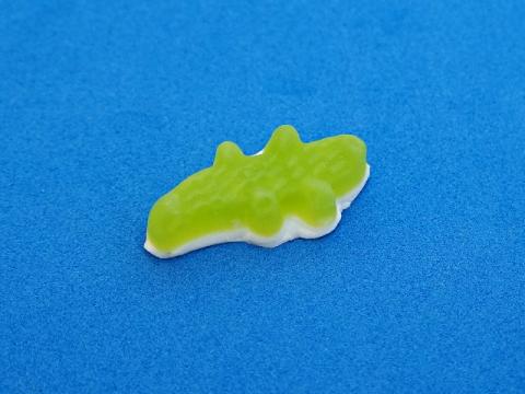 Crocodile haribo vert en Fimo liquid