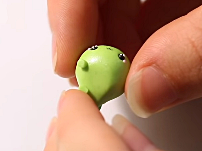 Placement des pattes du petit dino