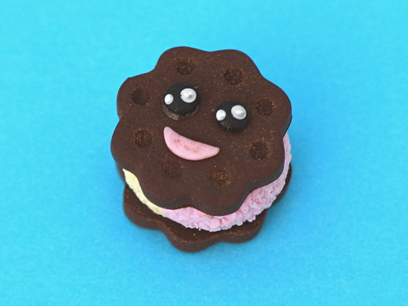 Glace américaine sandwich kawaii
