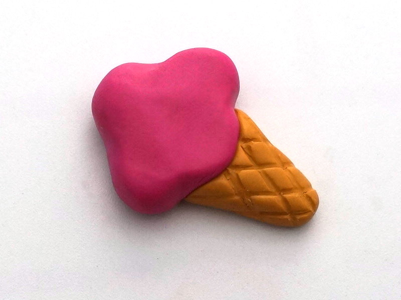 Pratiquer quelques stries pour l'effet gaufrette