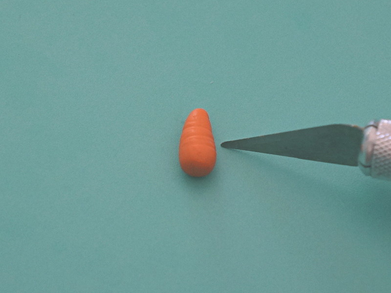 Création du corps de la carotte texturée