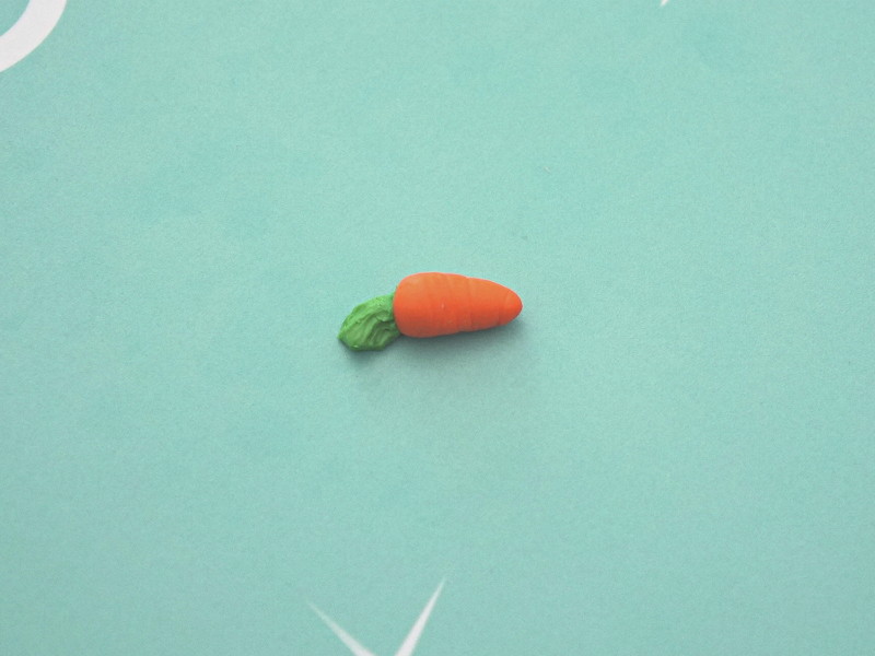 Carotte prête avec sa fane