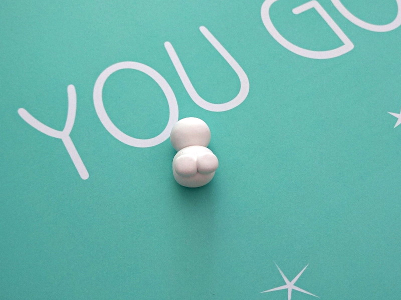 Les pattes arrières fixées à l'avant du corps