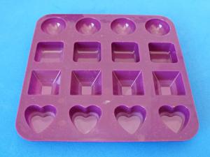 Moules en silicone adaptés à l'inclusion en résine