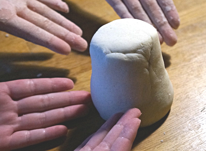 La pâte à sel est terminée