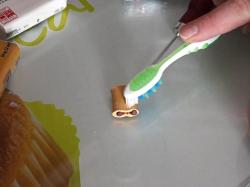 Texturage du pain au chocolat