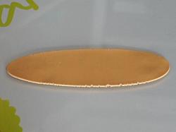 Boule de pâte fimo mélangée et étalée