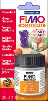 Pot de vernis de marque Fimo