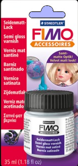 Pot de Fimo finition satinée